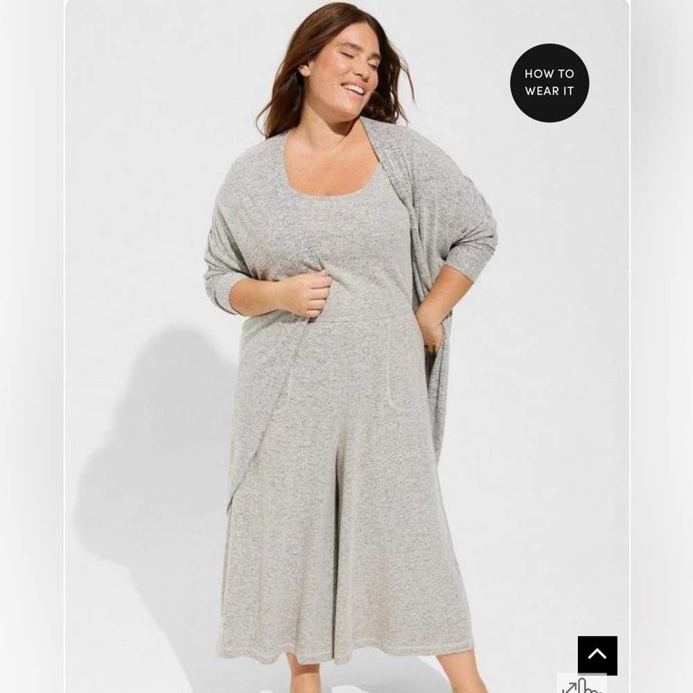 Torrid Super Soft Plush Cocoon Lounge Cardigan NWT